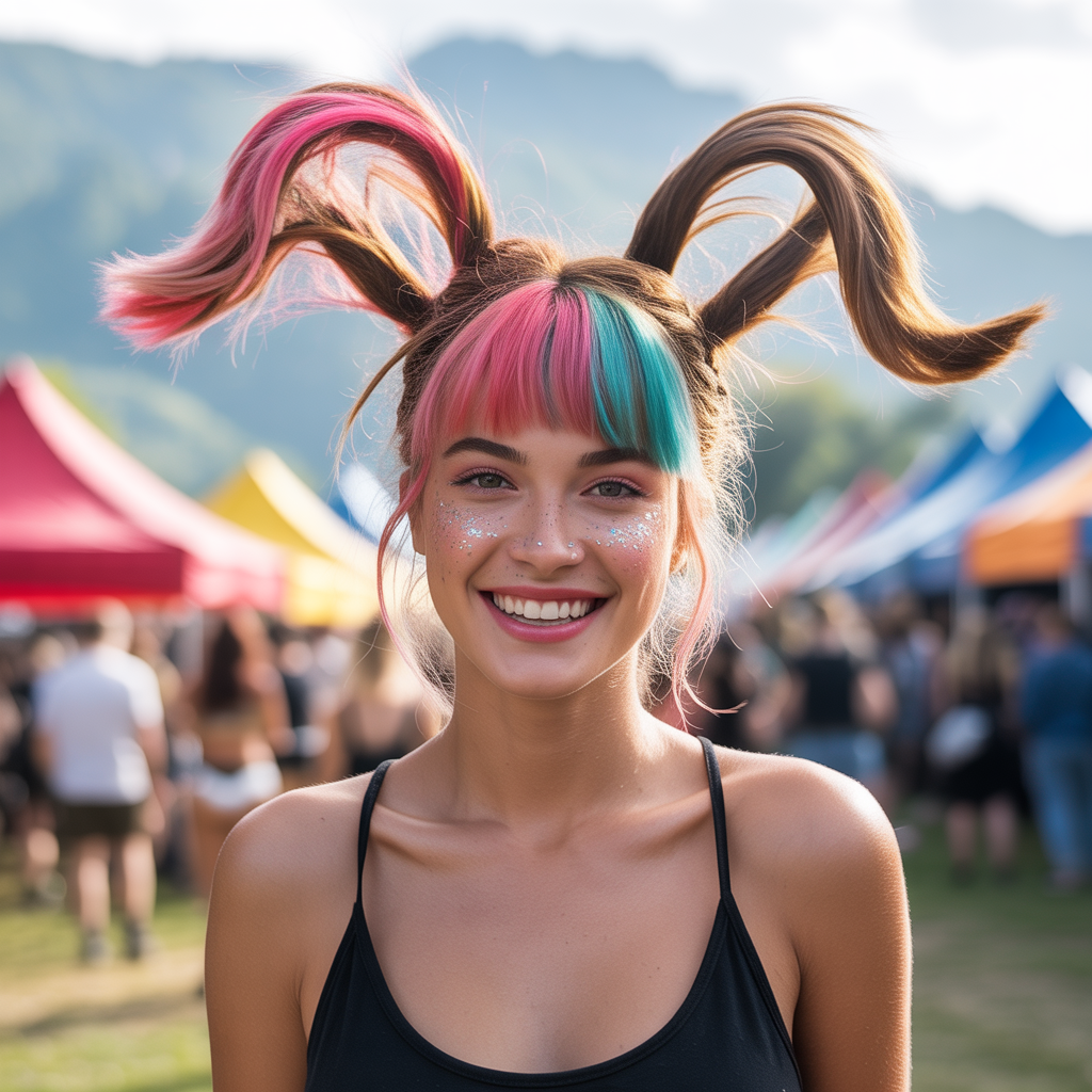 Animal-Shaped Hairdos