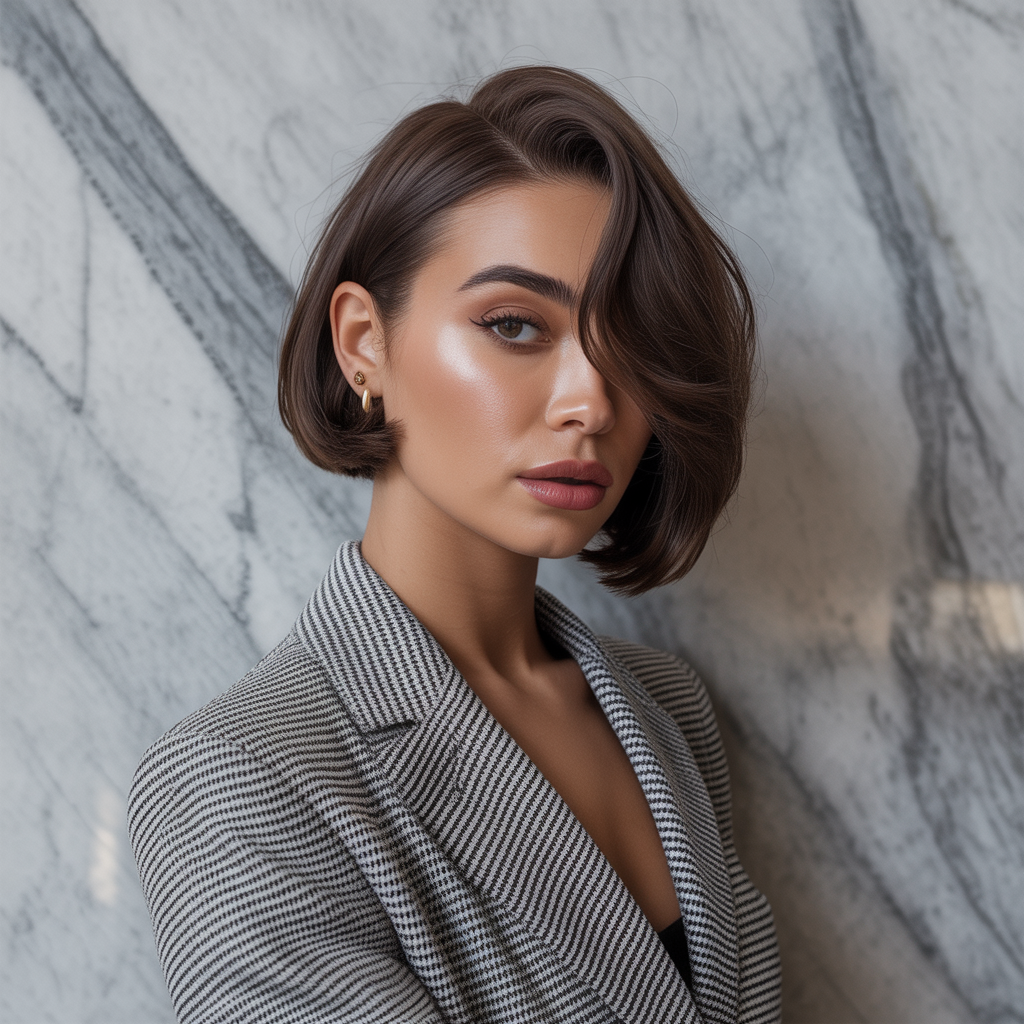 Asymmetrical Old Money Bob