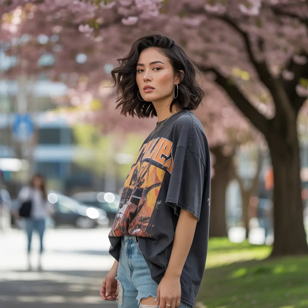 Casual Half-Tucked Hair