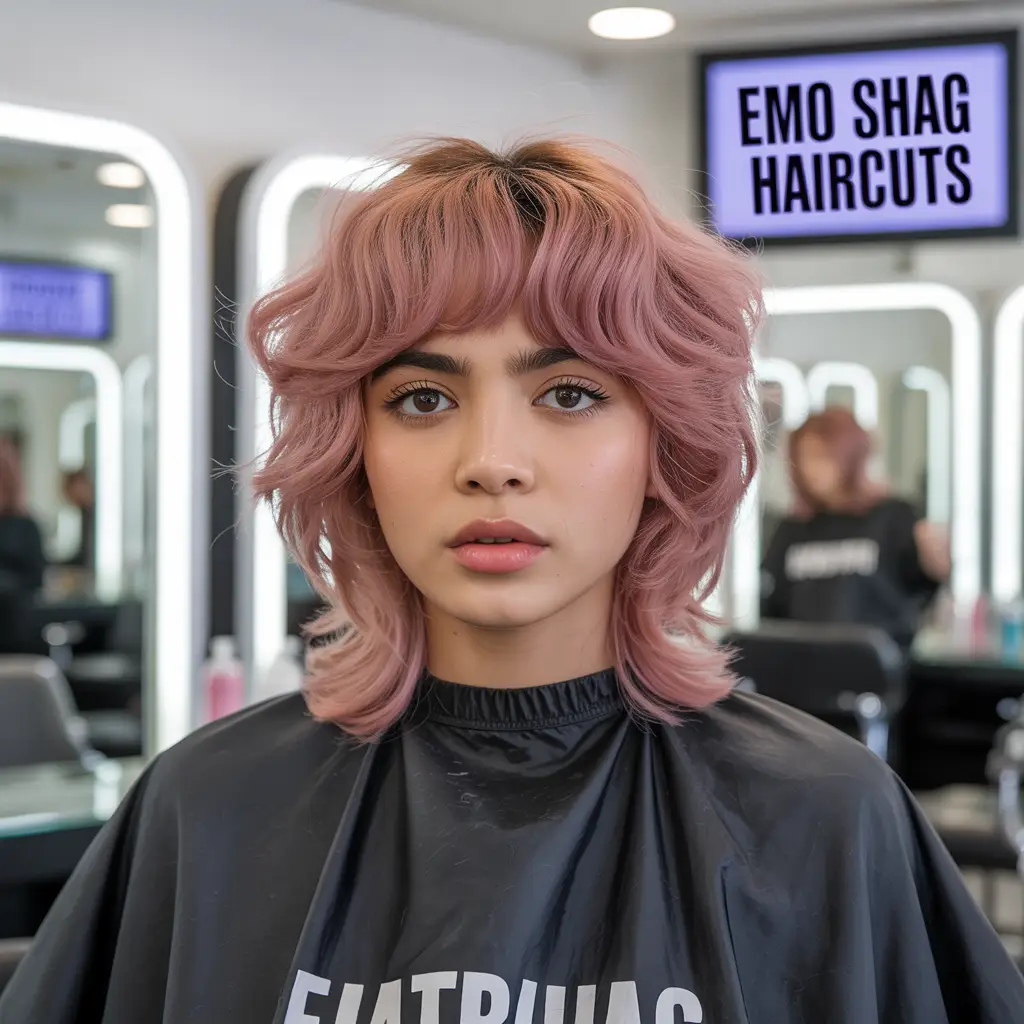 Emo Shag Haircuts