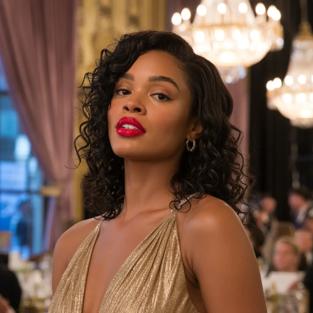 Evening Glam Tucked Hair