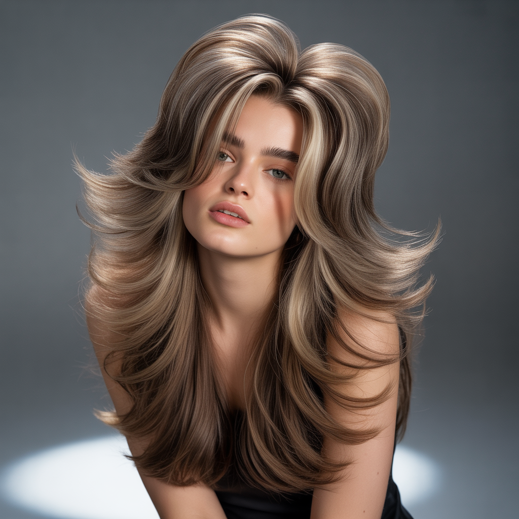 90s Blowout: 13 Best Fresh Ideas to Style the Classic Look 4 High-Volume Layers Blowout