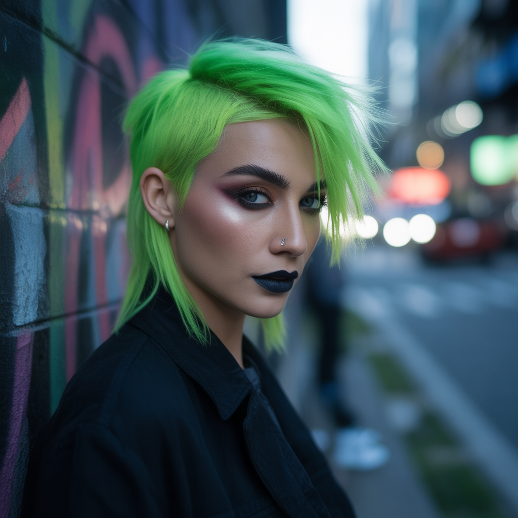 Jared Leto’s Joker Green Mane