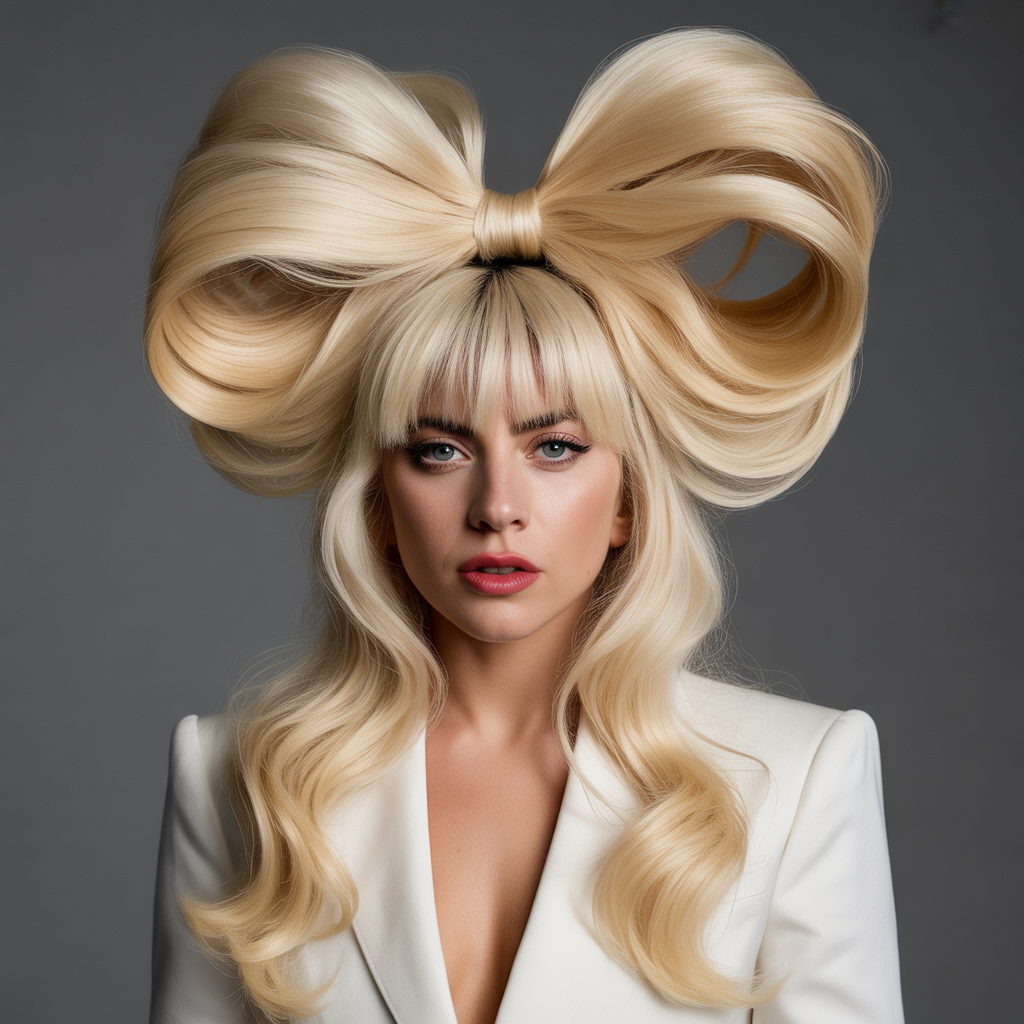 Lady Gaga’s Hair Bow