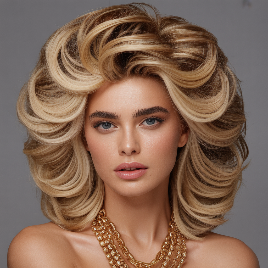 90s Blowout: 13 Best Fresh Ideas to Style the Classic Look 10 Mega Volume Crown Blowout