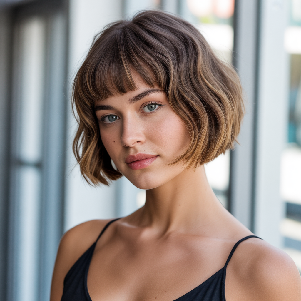 Short Bob with Bangs