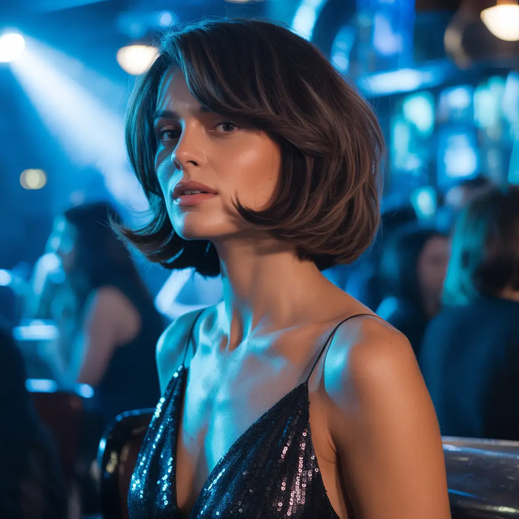 Side-Swept Bangs Ear Length Haircuts