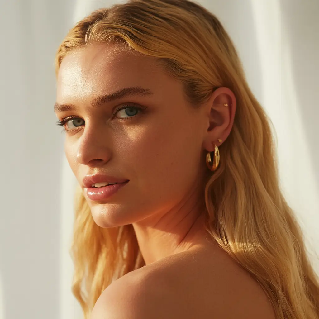 Sleek Behind-the-Ear Tuck