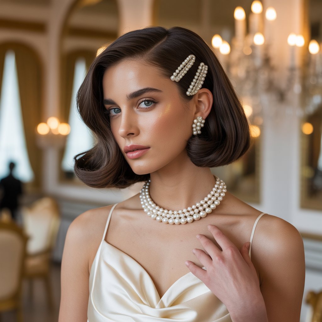The Pearl-Adorned Old Money Bob