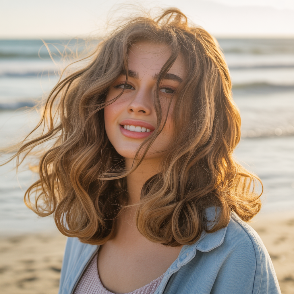 90s Blowout: 13 Best Fresh Ideas to Style the Classic Look 3 Tousled 90s Blowout Waves
