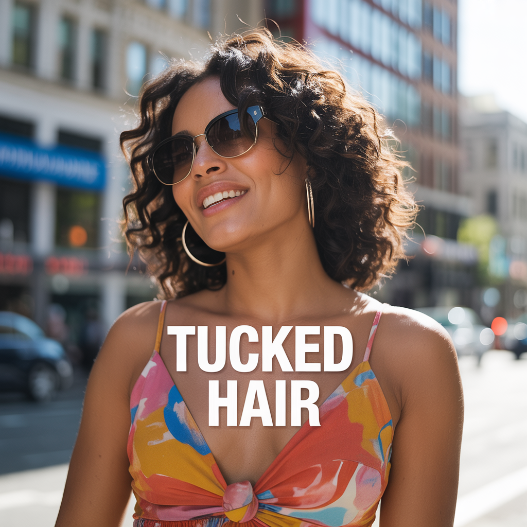 Tucked Hair