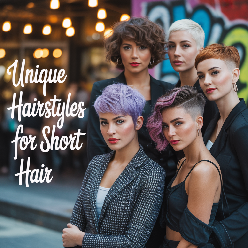 Unique Hairstyles for Short Hair