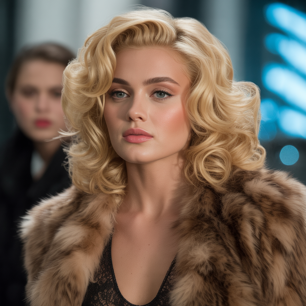 Voluminous Blowout Glam