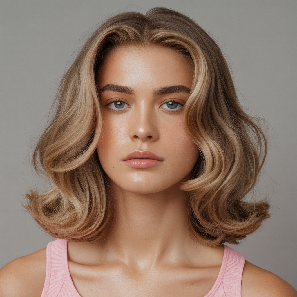 The face-framing blowout