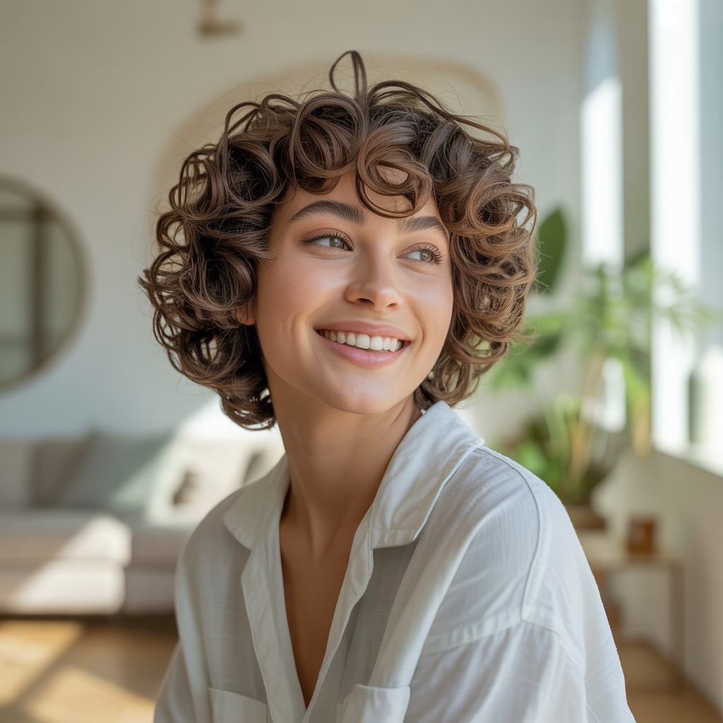 17 Stunning Curly Shag Haircut Guide: Styling Tips and Fresh Looks 9 Product cocktail that never feels crunchy