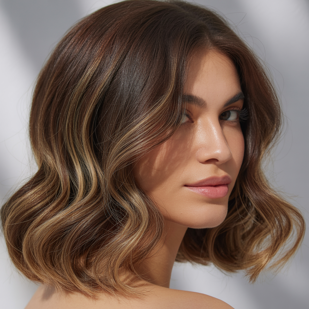 Face-framing ribbons