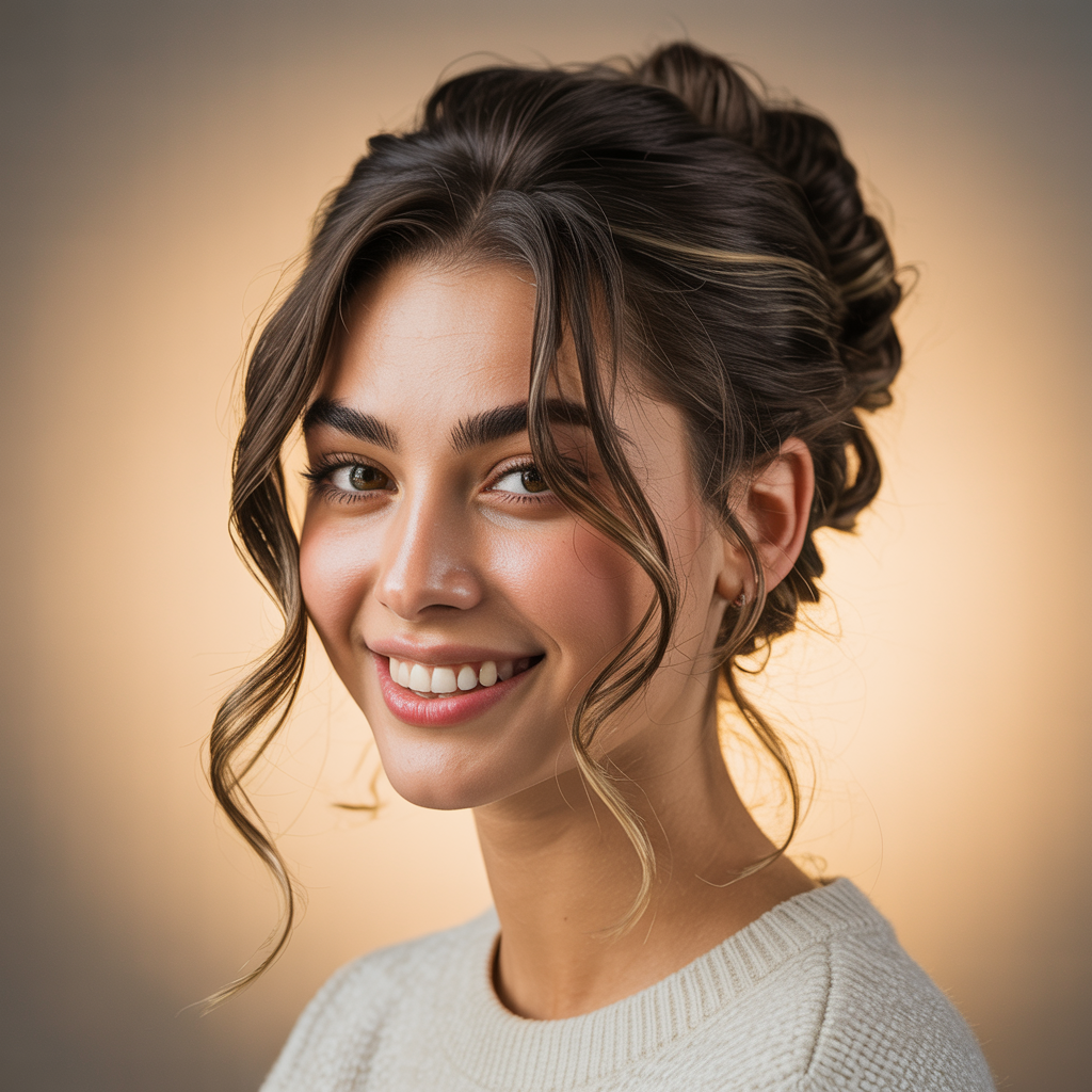 Caramel Highlights Ideas for Effortless Warmth & Shine 13 a close up studio portrait photograph of J4PoL5j6SXeK2XWI0X1Bng Wth42CCVR0eD6Bji2UnFaw