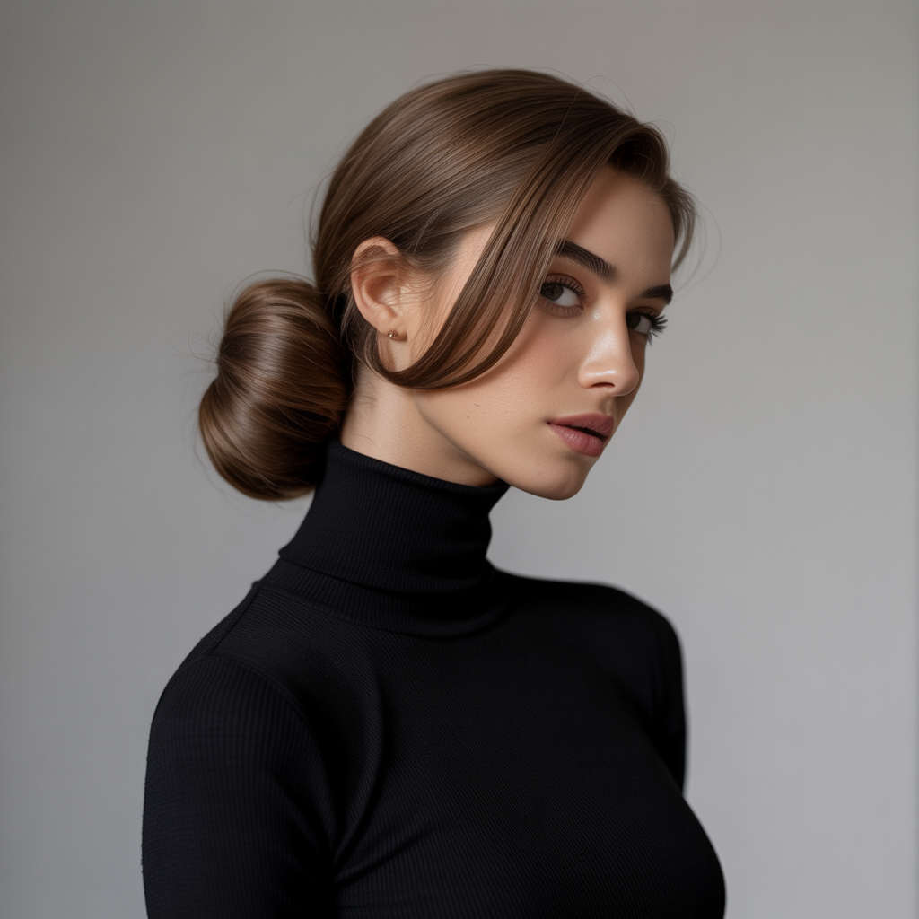 Sleek Low Bun