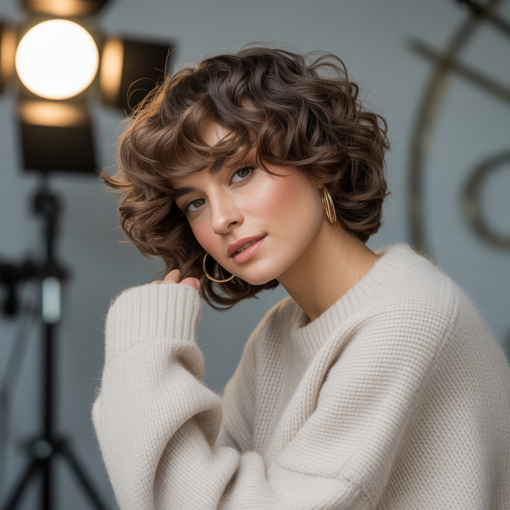 17 Stunning Curly Shag Haircut Guide: Styling Tips and Fresh Looks 10 Mid-length shag that grows out clean
