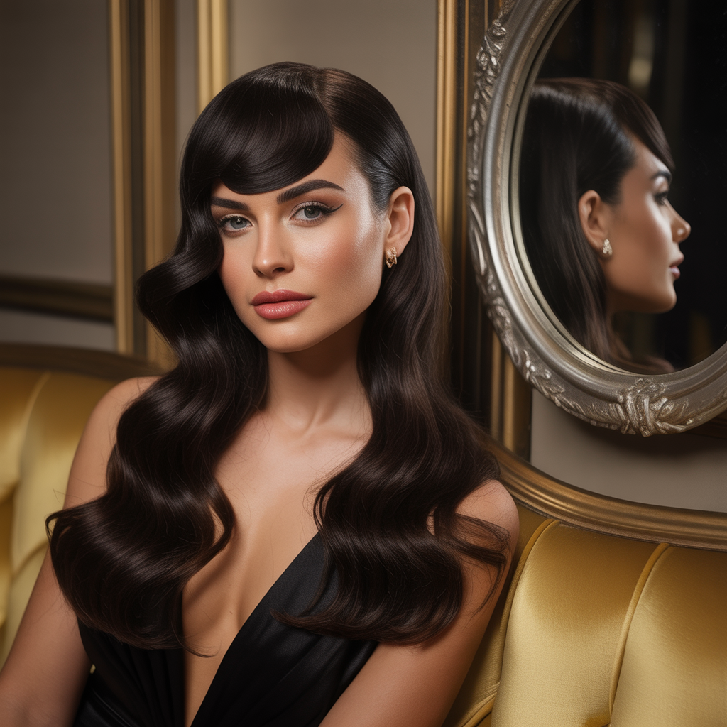 15 Trendy Types Of Bangs to Elevate Your Hairstyle 15 Swoop Bangs