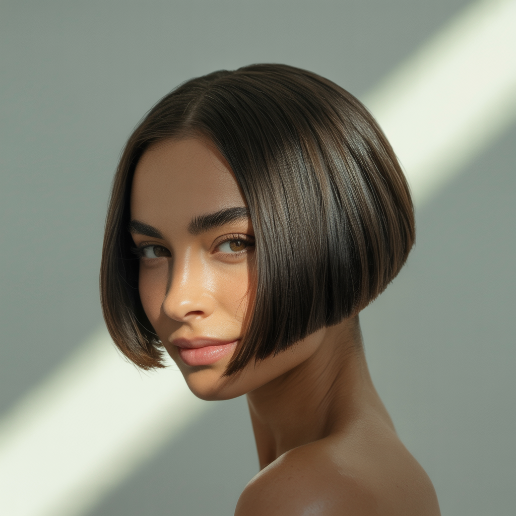 13 Butterfly Cut Short Hair Guide: Chic & Trendy Styles 9 Sleek Straight Butterfly Cut