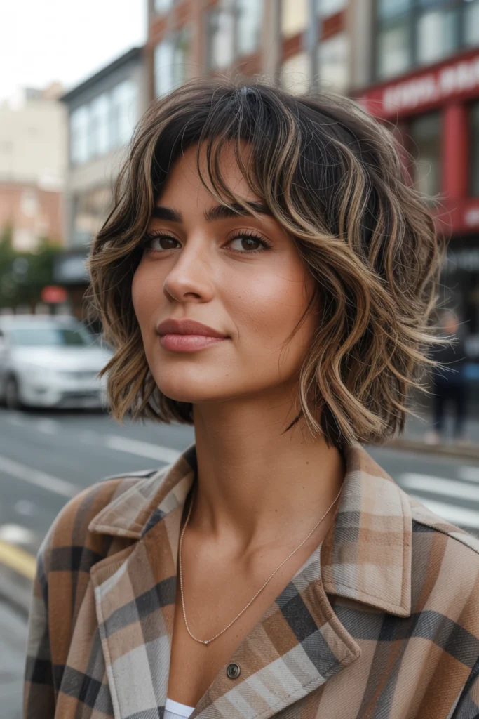 10 Shaggy Wolf Cut with Bangs Ideas for a Trendy 2025 Look 6 a natural portrait of a woman with shoul L 47iKcITZ6JqGREAn IKg 8iwDHBVCT1K3J36M5CVlaA