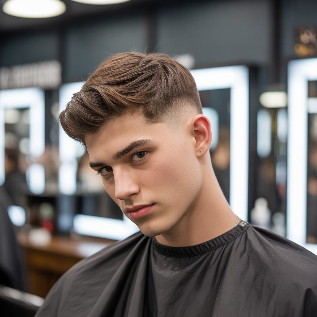 Low-Key Undercut Mullet