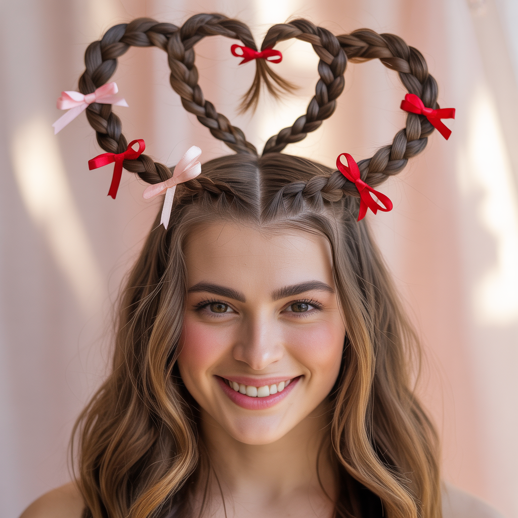 Heart-Shaped Braids