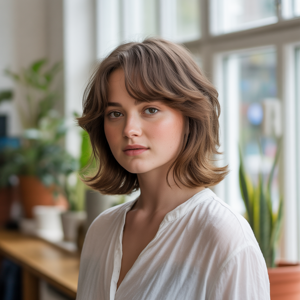 Classic Wolf Cut with Subtle Layers