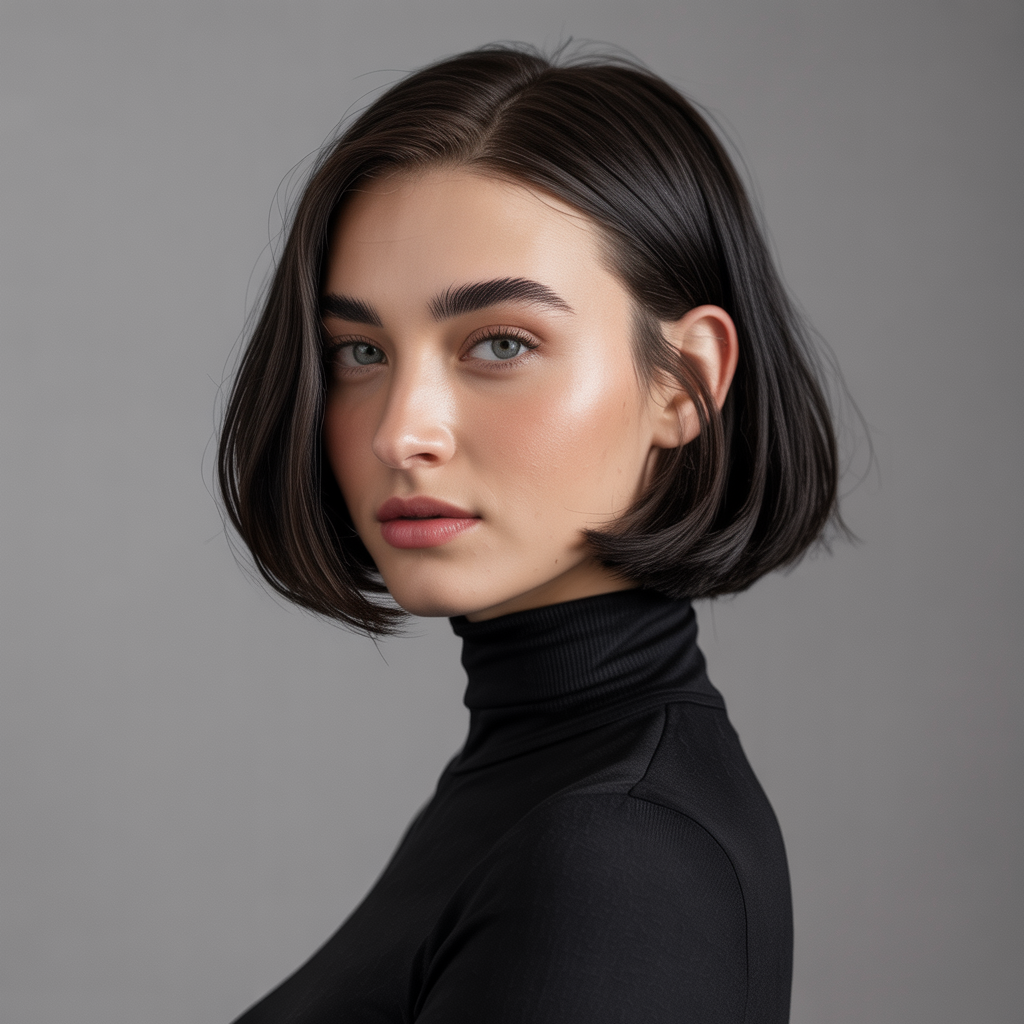Classic Undercut Bob