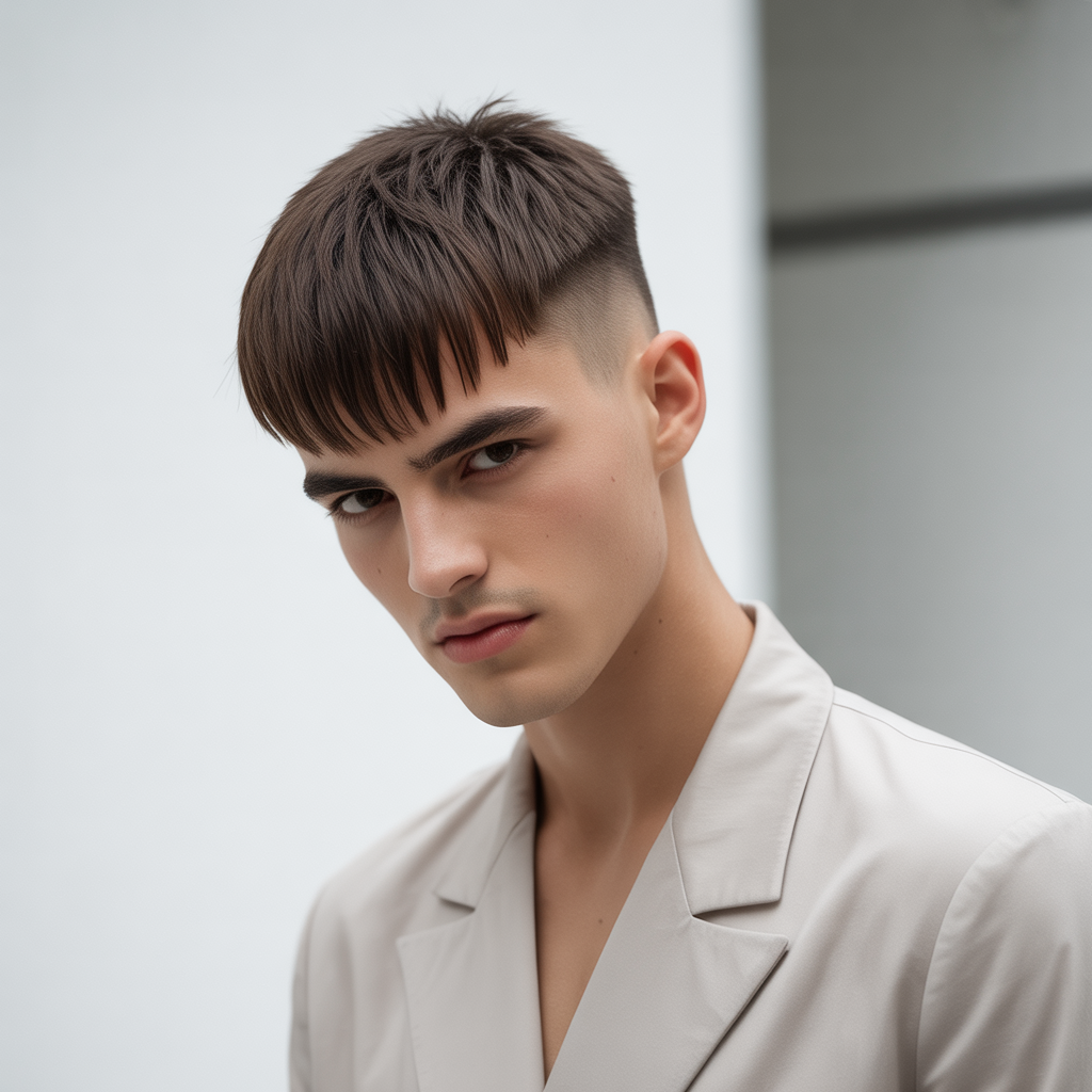 Tapered Sides with Longer Fringe