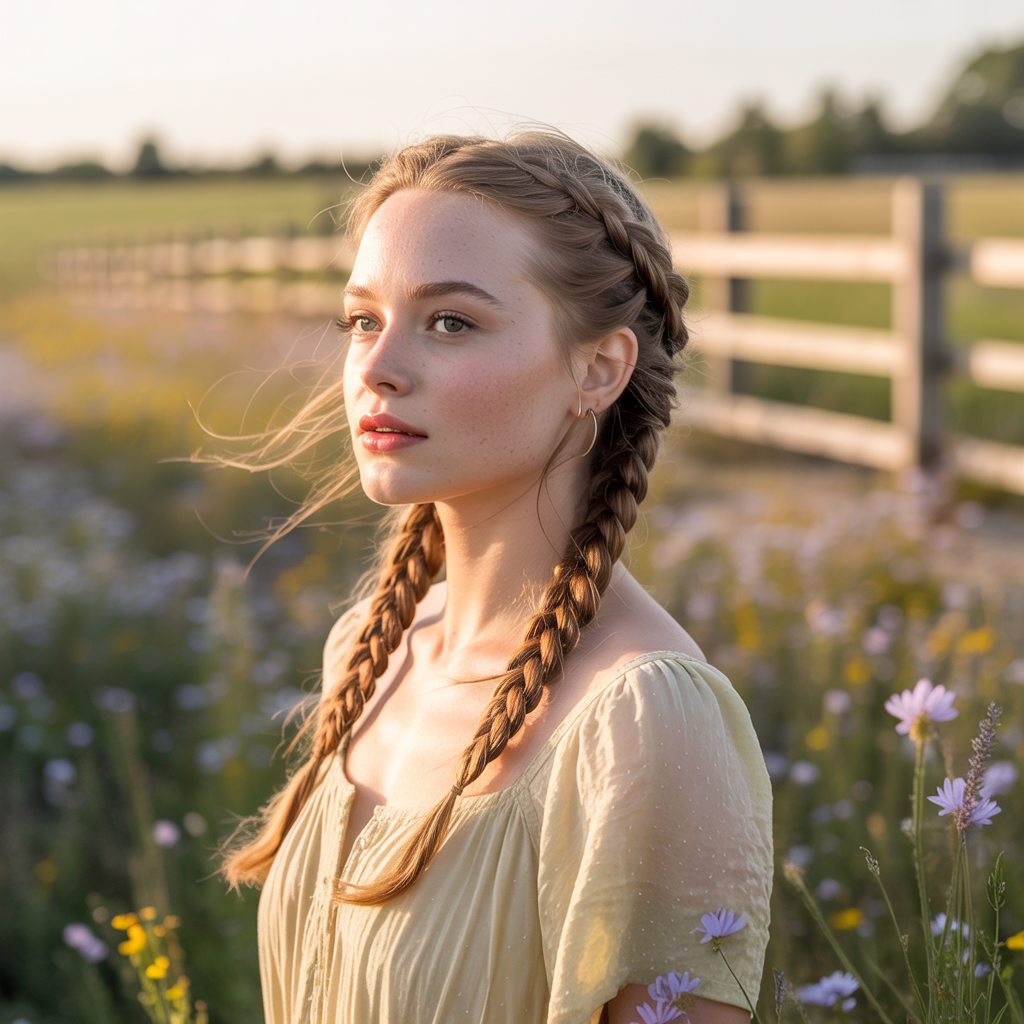 Stunning Dutch Braid Hairstyles to Try Now 12 a soft dreamy portrait photograph captur kqCCNUg2TIOoc Zd63Cf6Q SOC7EZYyQH X5AtEyc4haA