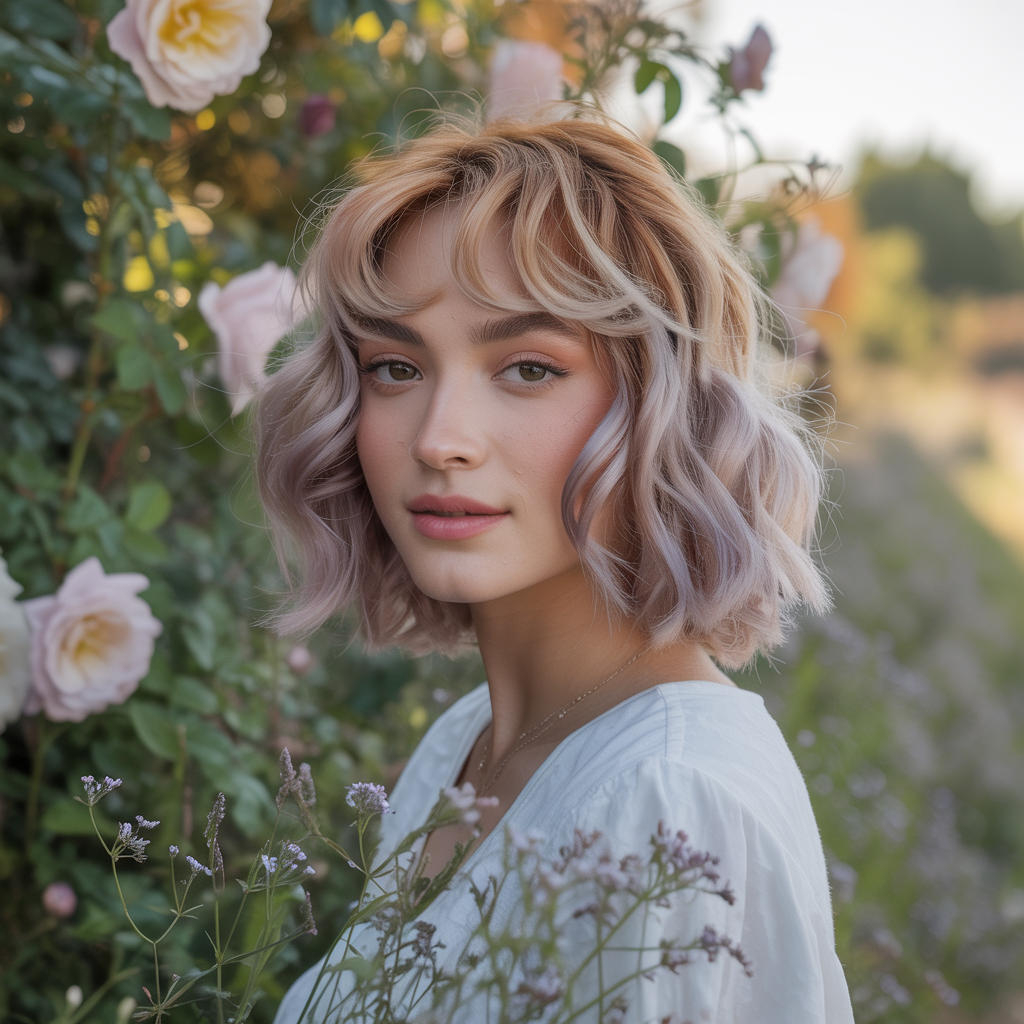 a soft ethereal portrait photograph of