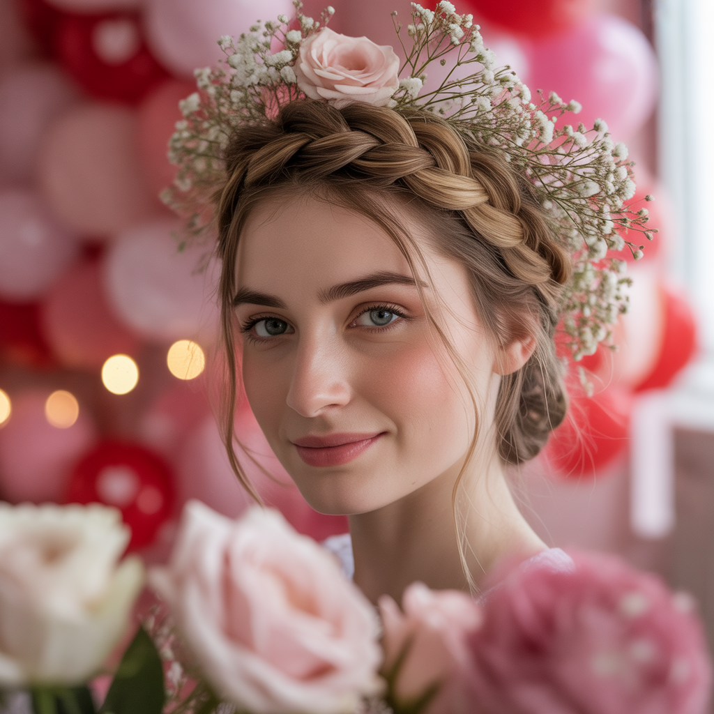 Braided Crown for a Whimsical Touch