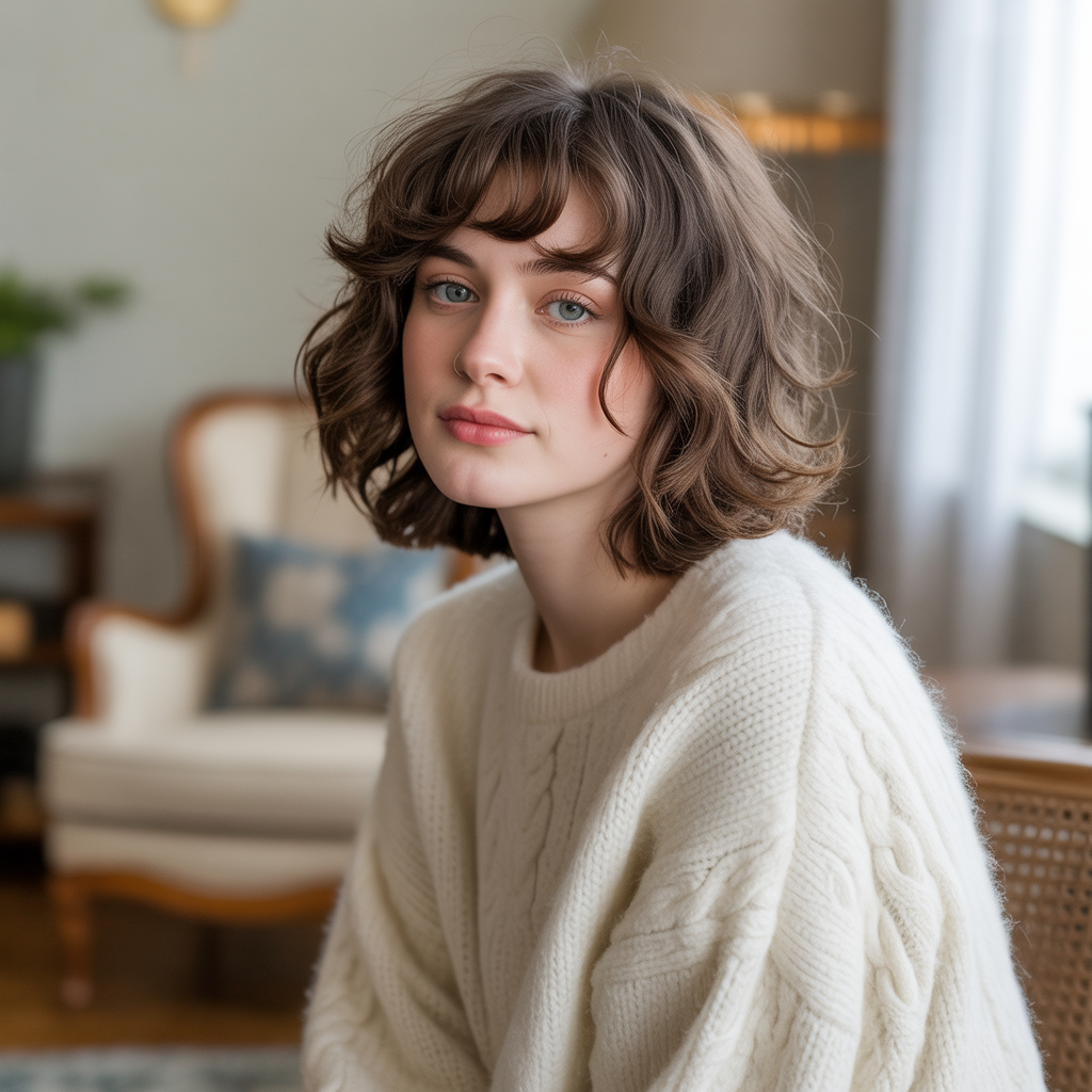 Soft Shag with Subtle Face Layers
