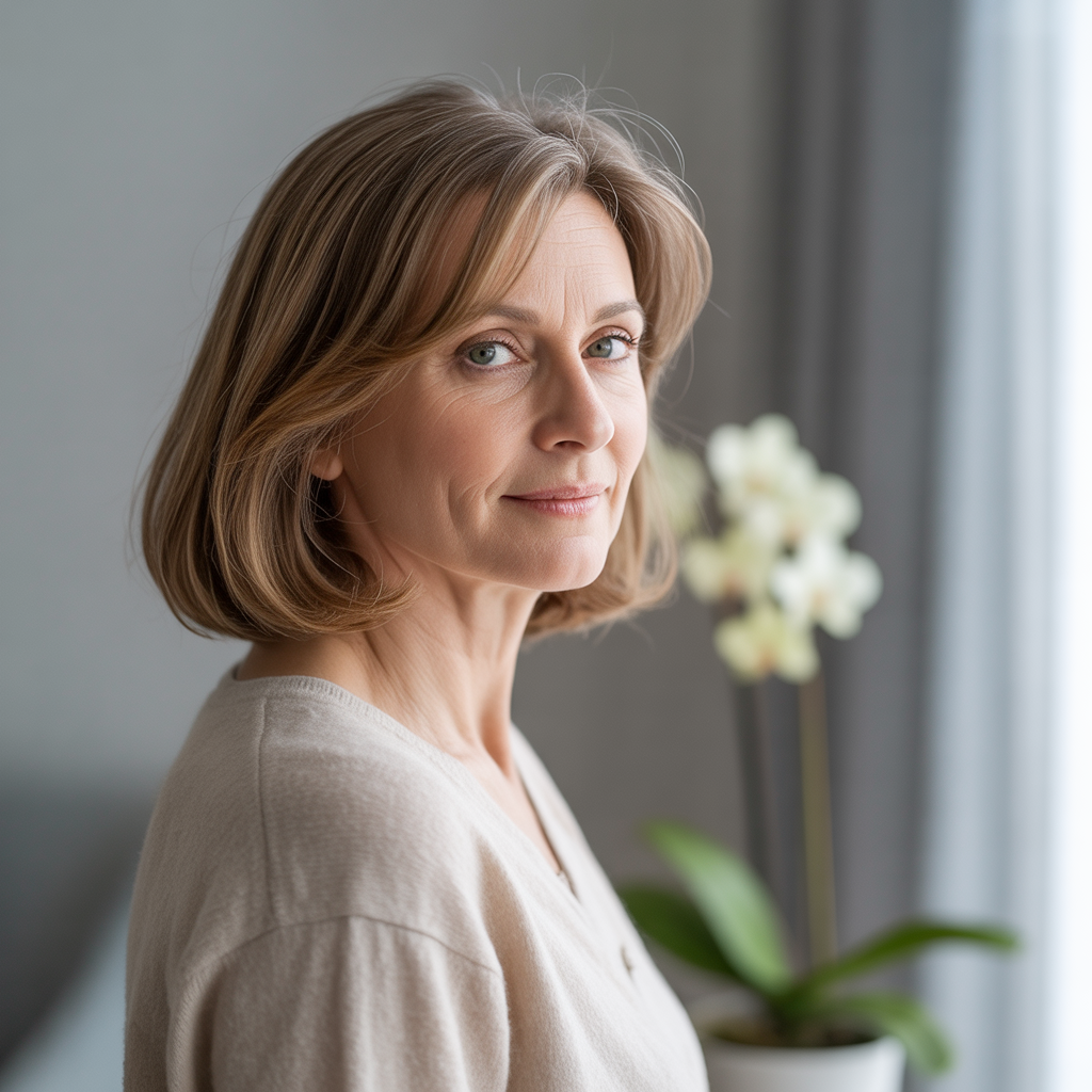 Long bob (lob) with face-framing layers