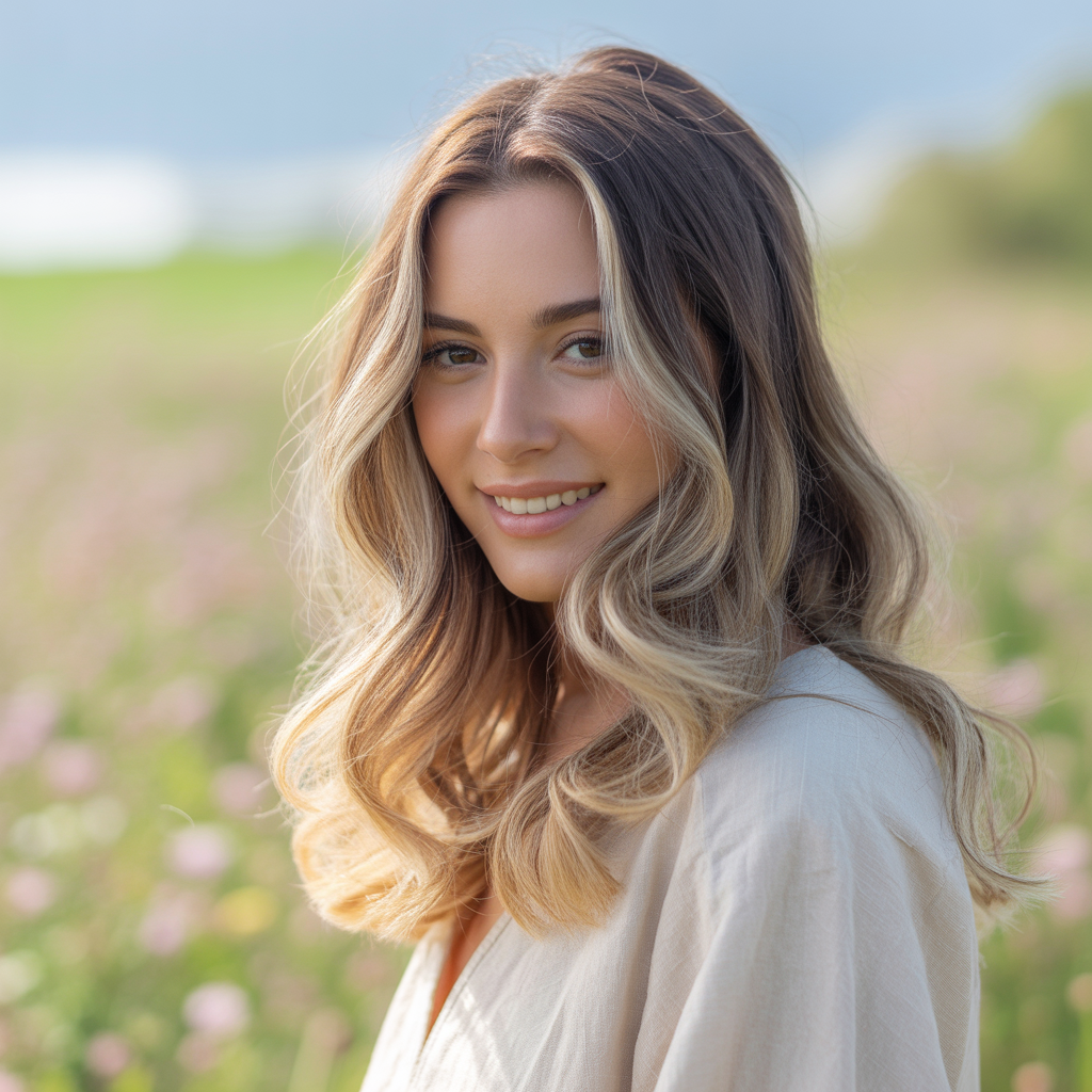 Lived-In Blonde Balayage