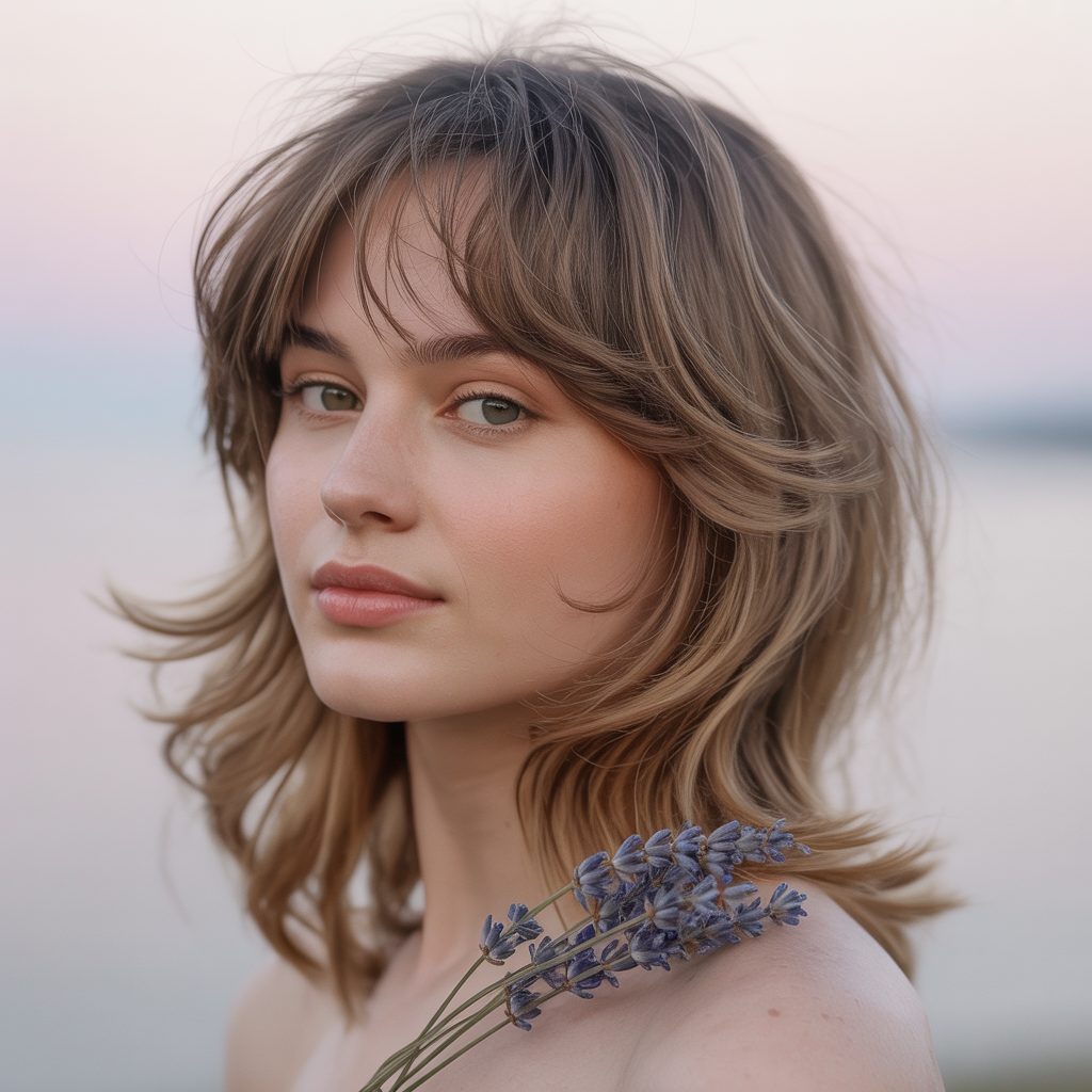 a soft natural light portrait photograph KF