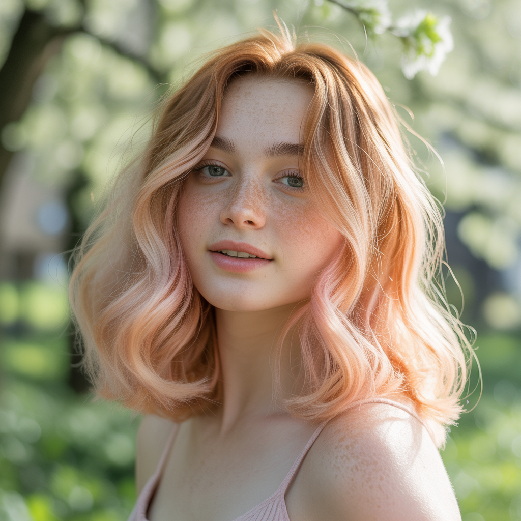 Strawberry Blonde Glow-Up