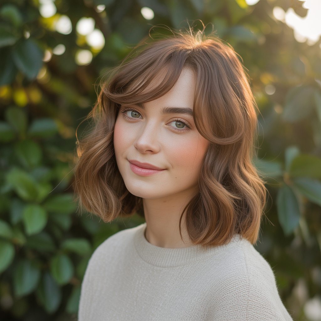 15 Trendy Types Of Bangs to Elevate Your Hairstyle 5 Side-Swept Bangs