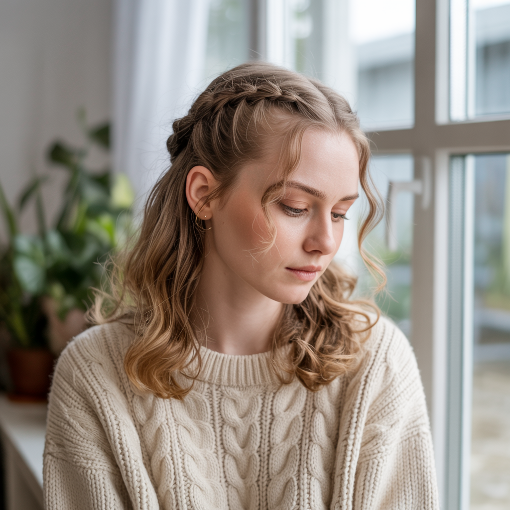 Stunning Dutch Braid Hairstyles to Try Now 14 a soft natural light portrait photograph v3i3M 3USjy6uMk4Wsprhw bv5E2ebfSHW3YUVJDBwsGA