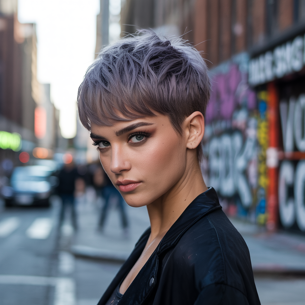 13 Butterfly Cut Short Hair Guide: Chic & Trendy Styles 3 Butterfly Cut Pixie with Long Bangs