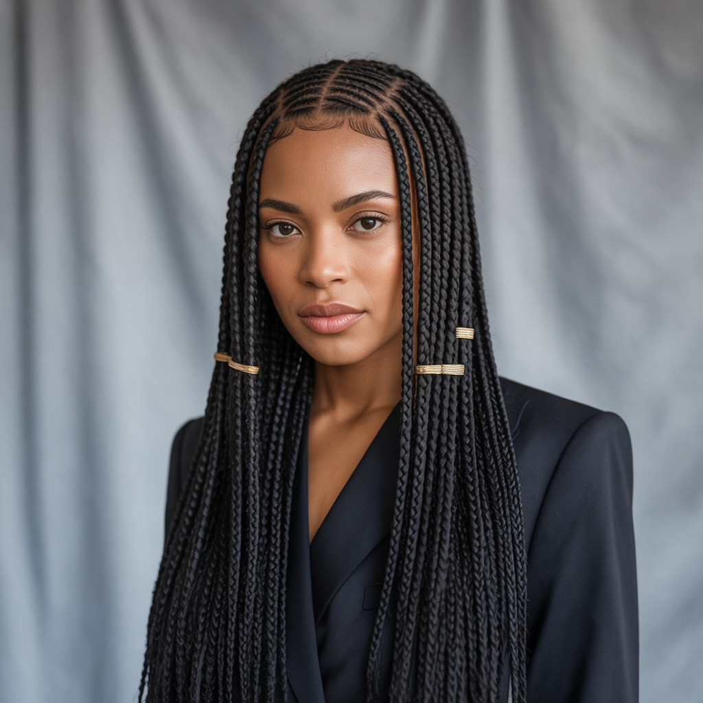 12 Trending Fulani Braids for a Chic, Bold Look 11 Minimalist Fulani Braids