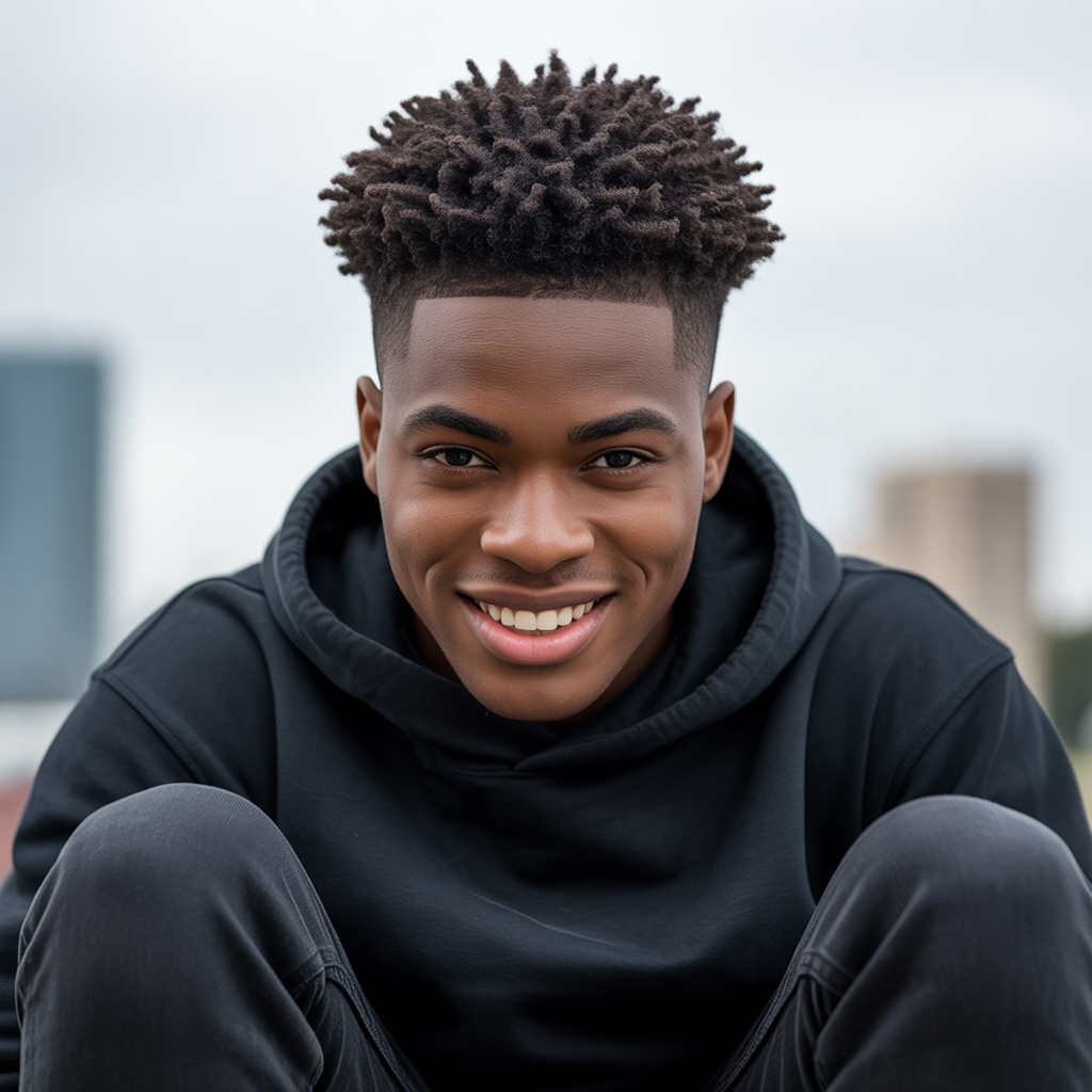 Undercut with clean top