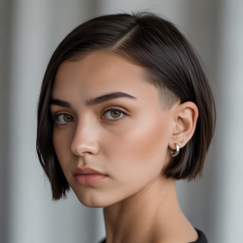 Ultra-Short Undercut Bob