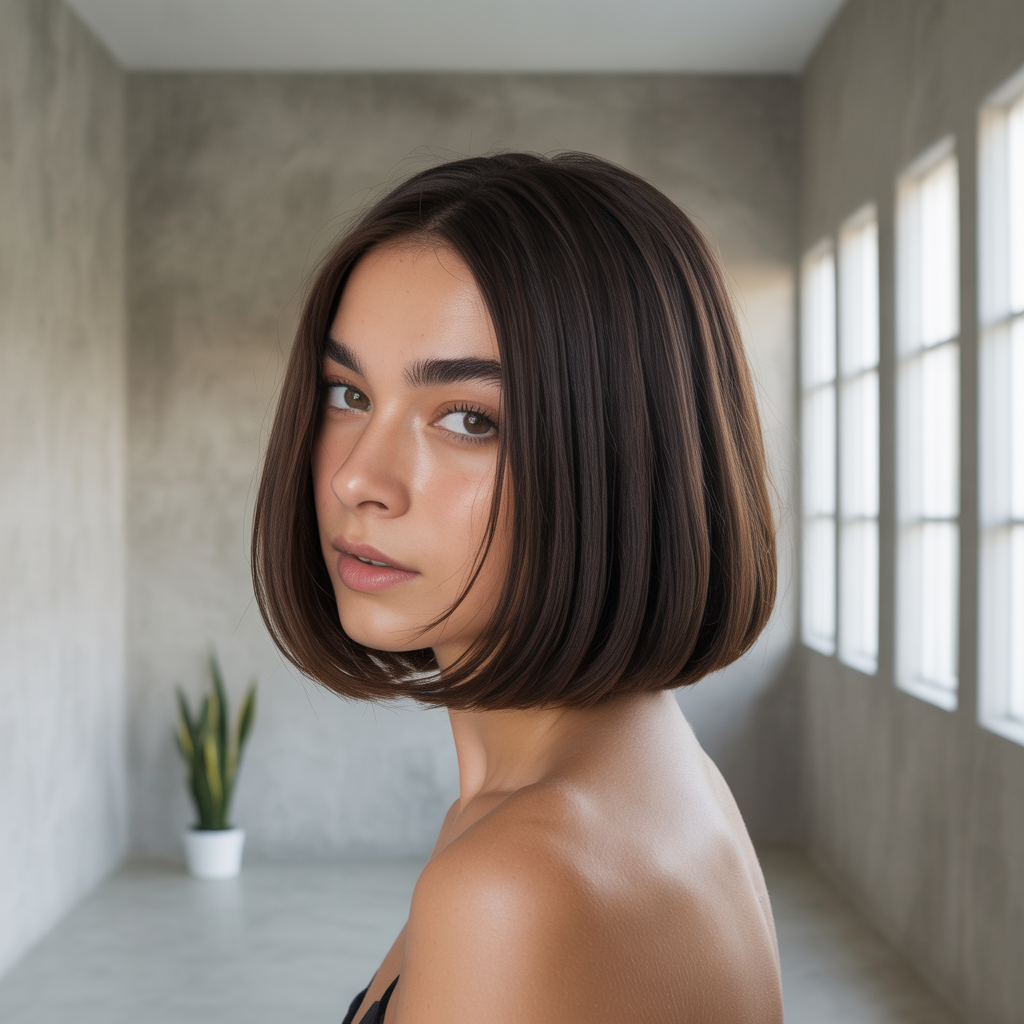 Latest Hair Trends for Women You’ll Want This Year 7 Blunt lob for clean lines