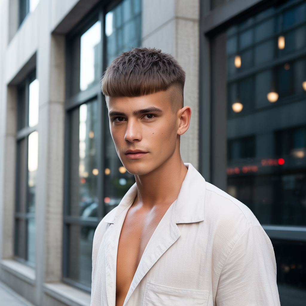 Textured french crop