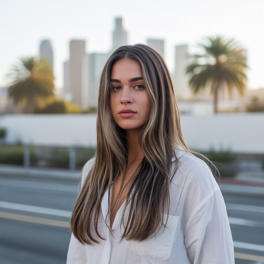 Ash-Toned California Brunette