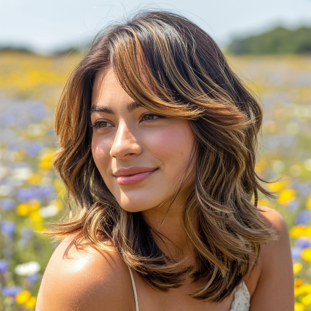 Caramel Highlights Ideas for Effortless Warmth & Shine 10 a vibrant outdoor portrait photograph ca aWemWgzLR0iFw0MXZIoonQ 2GyhOqzXQ7mQZSughQpB5A