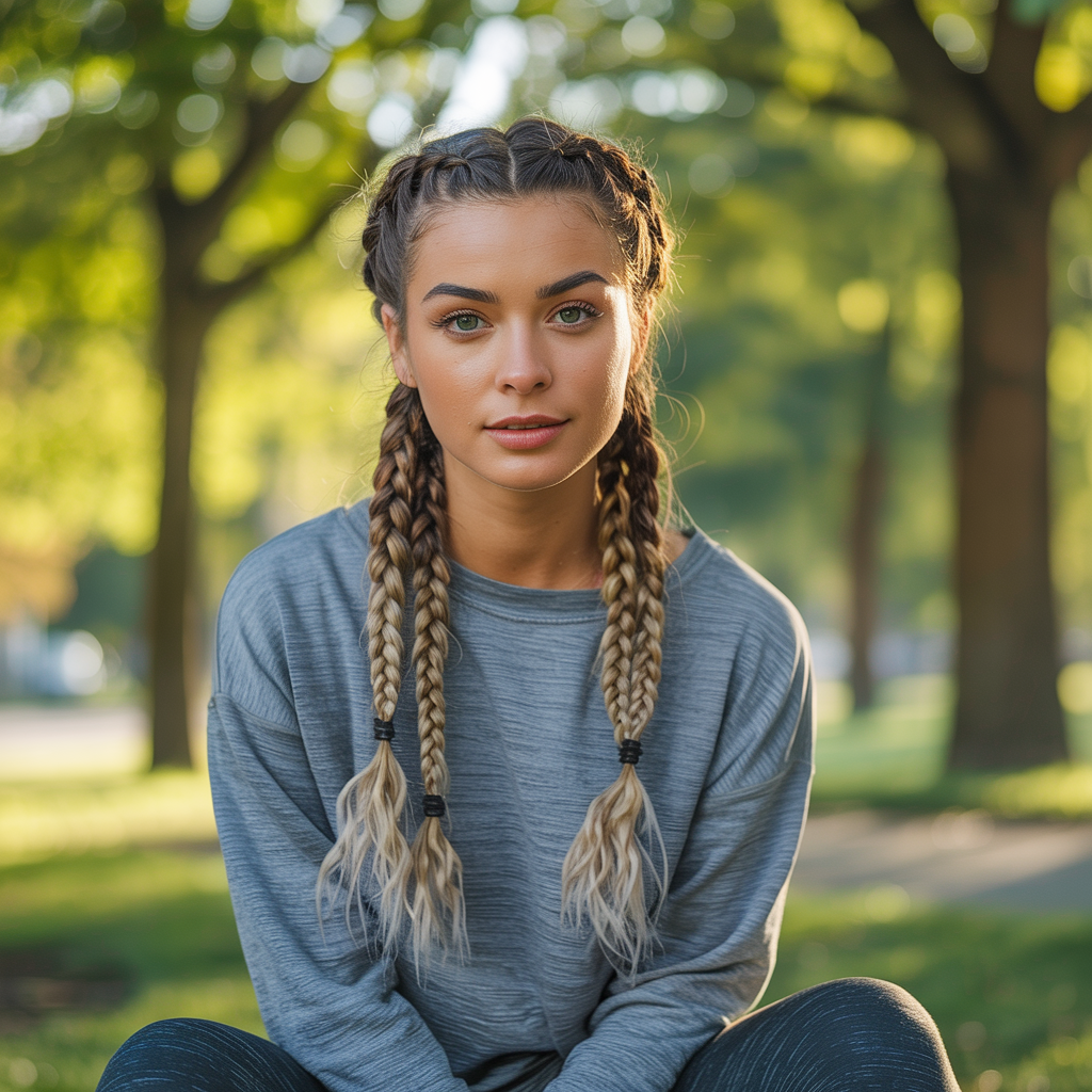 Stunning Dutch Braid Hairstyles to Try Now 6 a vibrant outdoor portrait photograph of javC9KeRTJK9n0iweCjAvQ dRkRgHoMS1Or79RROZ n1A